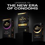 SKYN Elite Large Condoms – 36 Count – Ultra-Thin, Lubricated Latex-Free Condoms, Longer and Wider for a More Comfortable Fit