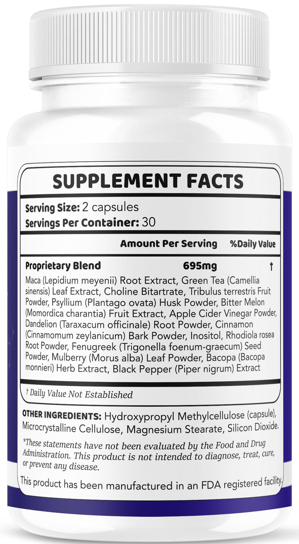 (2 Pack) Marobrain Capsules - Official Marobrain Supplement Pills Daily Support Brain & Mermory Focus, All Natural Advanced Premium Formula for Overall Health & Wellness, 120 Capsules for 2 Months