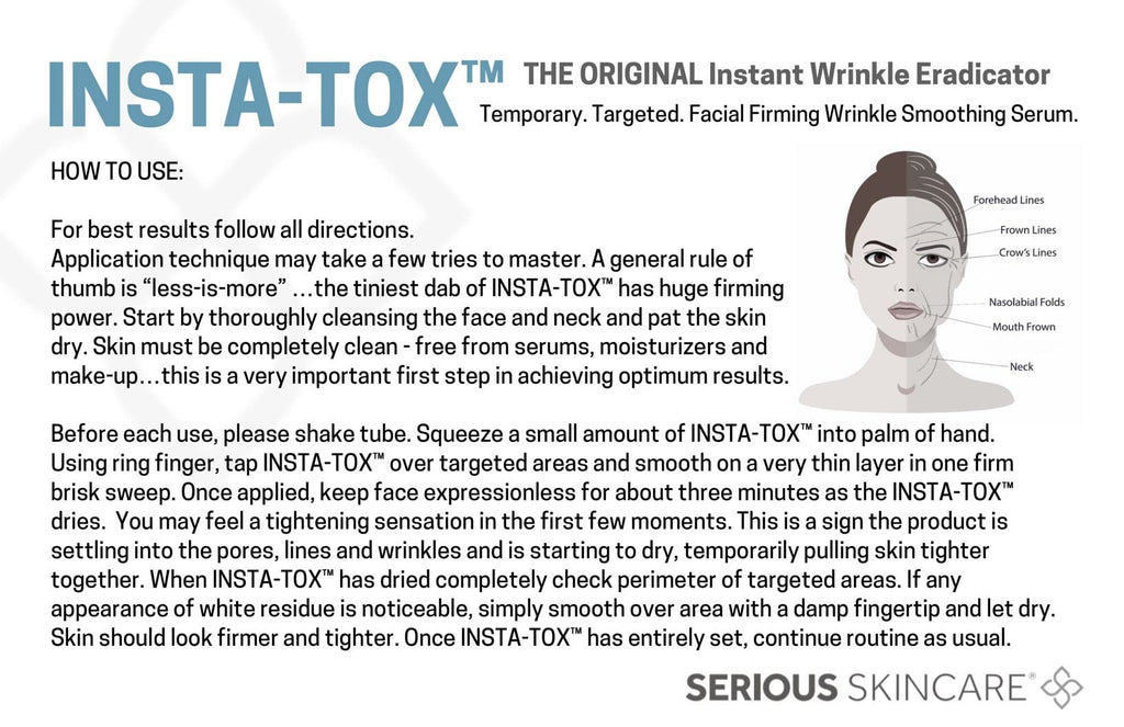 Serious Skin Care InstA-tox Twin Pack by Serious Skin Care
