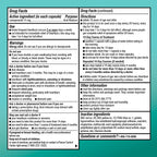 Amazon Basic Care Lansoprazole Delayed Release Capsules, 15 mg, Proton Pump Inhibitor, Treats Frequent Heartburn, 24 Hour Heartburn Medicine, 42 Count (Pack of 2)