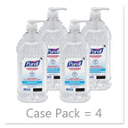 Purell Advanced Hand Sanitizer Refreshing Gel, Clean Scent, 2-Liter Pump Bottle 9625-04 (Pack of 4)