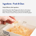 Clean People Laundry Washing Capsules - Recyclable Packaging, Hypoallergenic, Stain Fighting - Ultra Concentrated, Laundry Soap - Fresh Scent, 32 Pack