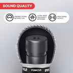 Pyle Microphone - Professional Dynamic Vocal Microphones, with ON/OFF Switch, Dynamic Cardioid, Handheld Mic for Singing, w/ 4.5 m – XLR Audio Cable, Compatible for Karaoke-Speaker-Speech-Amp-Mixer