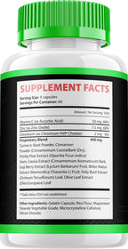 Gluco Life 360 Capsules – GlucoLife 360 Natural Blend Daily Health Supplement (2 Pack - 120 Capsules)
