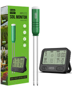 Dr.meter 4-in-1 Soil Moisture Meter 300ft Wireless Soil Tester Sensor