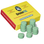 Green Pig Septic Tank Treatment Pucks – Enzyme & Bacteria-Based Treatment for Preventative Septic Maintenance, Helps Reduce Odors & Buildup, 2-Year Supply (12 Pucks)