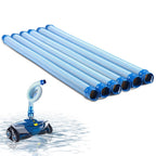 6 PCS Pool Cleaner Hose for X7 T3 T5 MX6 MX8, 39 in Swimming Pool Vacuum Hose Replacement Kit, R0527700 X38210S Twist Lock MX6 Replacement Parts