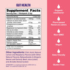 Ultima Replenisher Gut Health Supplement and Electrolytes Powder - Raspberry Lemonade, 14 Stickpacks - Hydration Packets with Added Gut Health Benefits