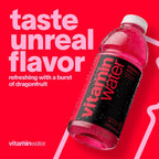 vitaminwater Power-C Dragonfruit, Flavored Water Beverage Bottles, 20 fl oz, 12 Pack