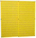 Yellow Metal Pegboard by Wall Control - 2 Pack