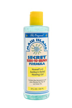 Maui Island Secret Burn to Brown Formula Aloe Sunburn Relief Gel, Soothing & Hydrating - Instant Cooling with Menthol & Tea Tree Oil 8 Oz. 1pack