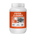 Active Element Fryer Cleaner - 8-lbs - Fryer Boil Out - Contains 21 Cleanings - Concentrated Powder - Commercial Strength - Removes Burnt On Organics - Deep Fryer Cleaner