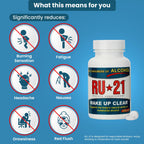 RU-21 The Supplement for When You Want to Drink & Go to Work The Next Morning | Feel Better After Celebrating & Support Your Liver | Trusted for 23+ Years | Made in USA (120 Pills, 60 Servings)