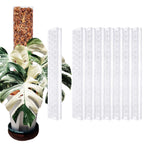 Haispring 8 Pack 17 Inch Plastic Moss Pole for Monstera