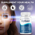 (2 Pack) Optivell Eye Capsules, Official Optivell Eye Vitamin Pills with All Natural Ingredients, Advanced Vision Formula Supplement Pills Supporting Ocular Health & Wellness Naturally (120 Capsules)