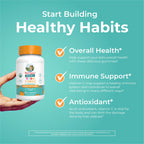 MaryRuth Organics Kids Vitamin C Gummies | Supplement for Immune Support & Overall Health | Vitamin C for Kids Ages 4+ | USDA Organic | Vegan | Non-GMO | 60 Servings