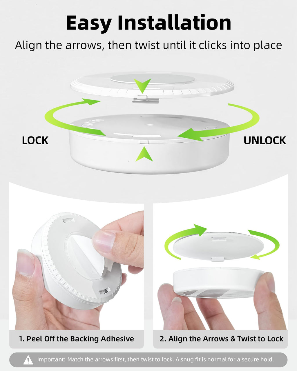 EZVALO LED Puck Lights, Rechargeable Stick On Tap Lights, Wireless Closet Light, 3 Color Temps, Under Cabinet Lights, 2.95'' Mini Touch Light, Ideal for Kitchen,Closet,Pantry,Shelves,Camper(6 Pack)