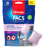 O-Cedar MicroTwist MAX Microfiber Mop with 2 MicroTwist MAX Refills and Lavender Floor Cleaning PACS (Variety Pack)