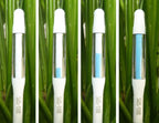 Sustee Aquameter, Set of 4, Plant Soil Moisture Sensor, (Green, Small)