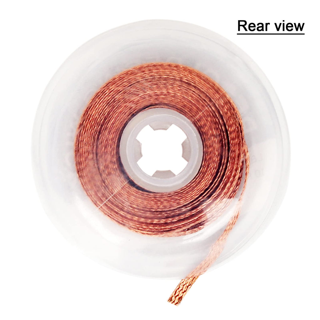 Lesnow Solder Wicks，No-Clean Solder Wick，10ft Length 2 Pieces Desoldering Braided Wicks. Solder Removal Tool，Desoldering Wick Used to Remove the Solder and Disassemble Electrical Components