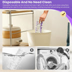 40 Pack Disposable Refill Pads for Power Mop™ Multi-Surface and for PowerMop™ Wood Mop, Repalcement Spray Mopping Pads for All Safe Floors