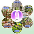 Grow Light for Indoor Plants, 5-Head Full Spectrum LEDPlant Light with 3 Light Modes, 10 Brightness Levels, Remote Control, Height Adjustable 29-61Inch Growing Lamp for Seedlings,Flowers (5head)