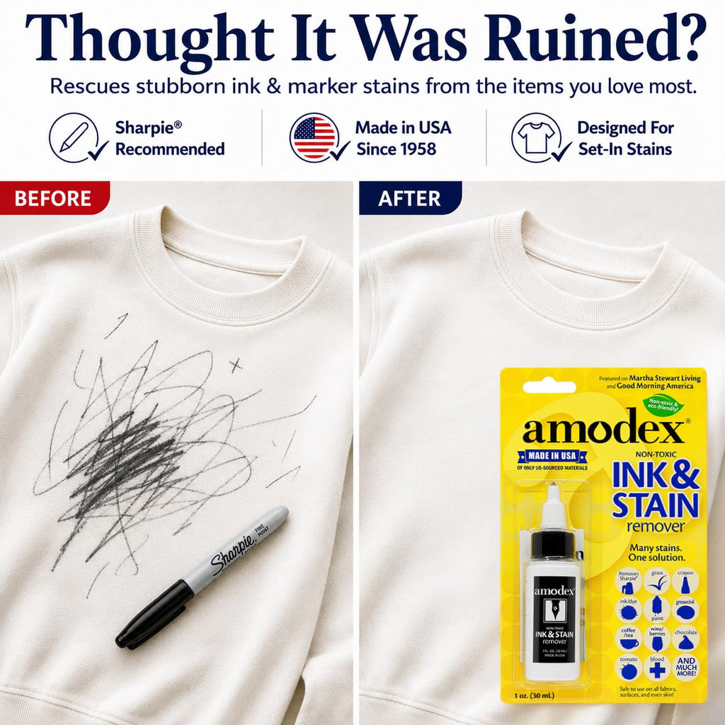 Amodex Ink & Stain Remover 1oz Bottle