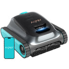 (2026 Upgrade) Aiper Scuba S1 Robotic Pool Cleaner, Wall & Waterline Cleaning, Double Filtration, Extended 180-Min Battery Life, Smart Navigation, App Support, OTA Upgrade