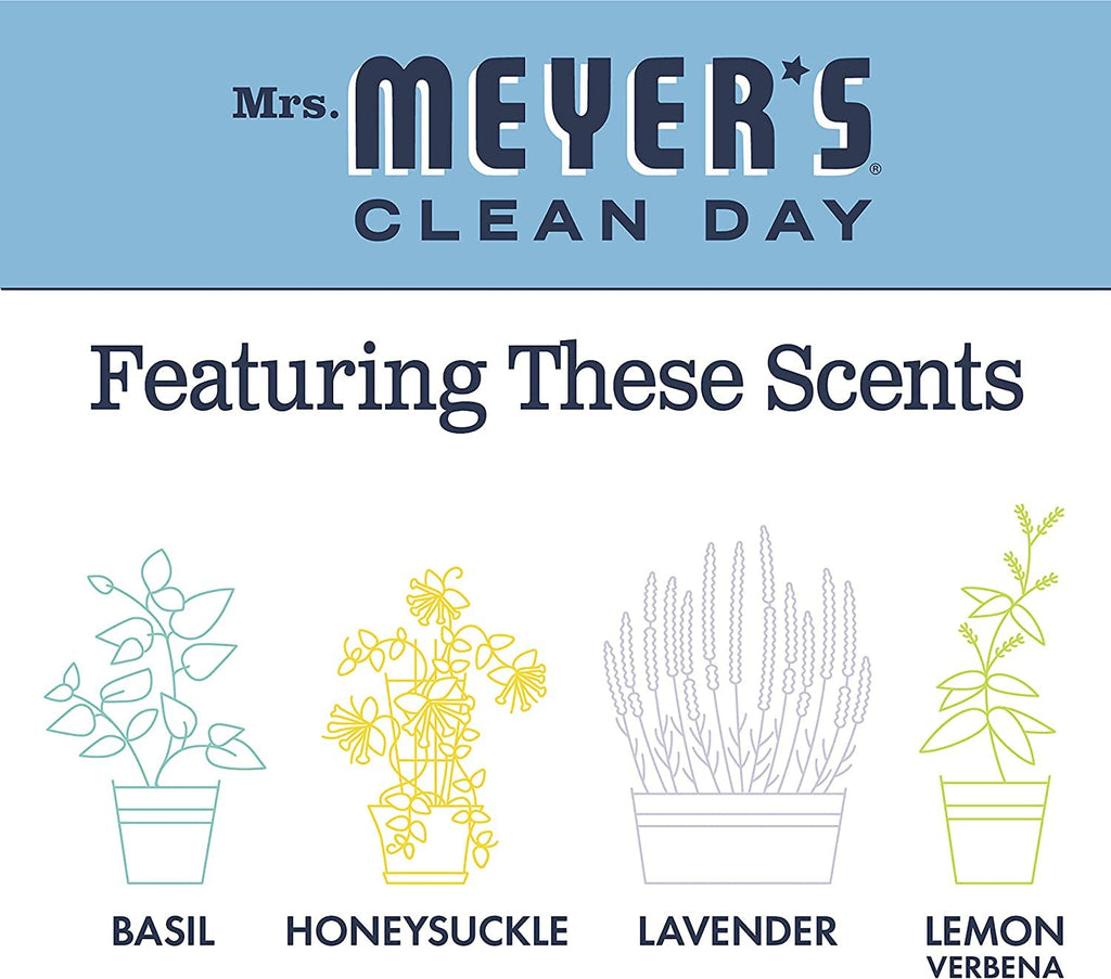 Mrs. MEYER'S All-Purpose Cleaner Spray, Bluebell, 16 fl. oz. (Pack of 6)
