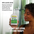 AmLactin Daily Nourish Therapeutic Body Lotion for Dry Skin - No-Scrub Exfoliator and Moisturizer 12% Lactic Acid Lotion,14.1 oz (Packaging May Vary),(Pack of 2)