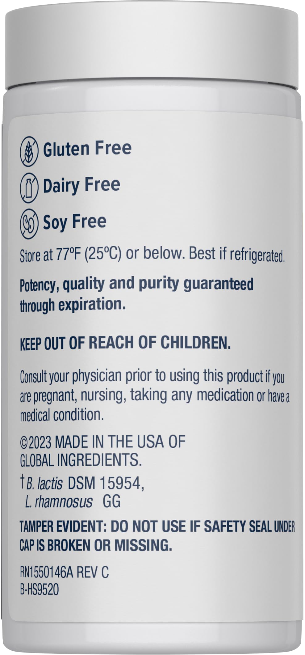 Renew Life Women's Probiotic Capsules, Supports pH Balance for Women, Vaginal, Urinary, Digestive and Immune Health, L. Rhamnosus GG, Dairy, Soy and Gluten-Free, 90 Billion CFU - 30 Ct