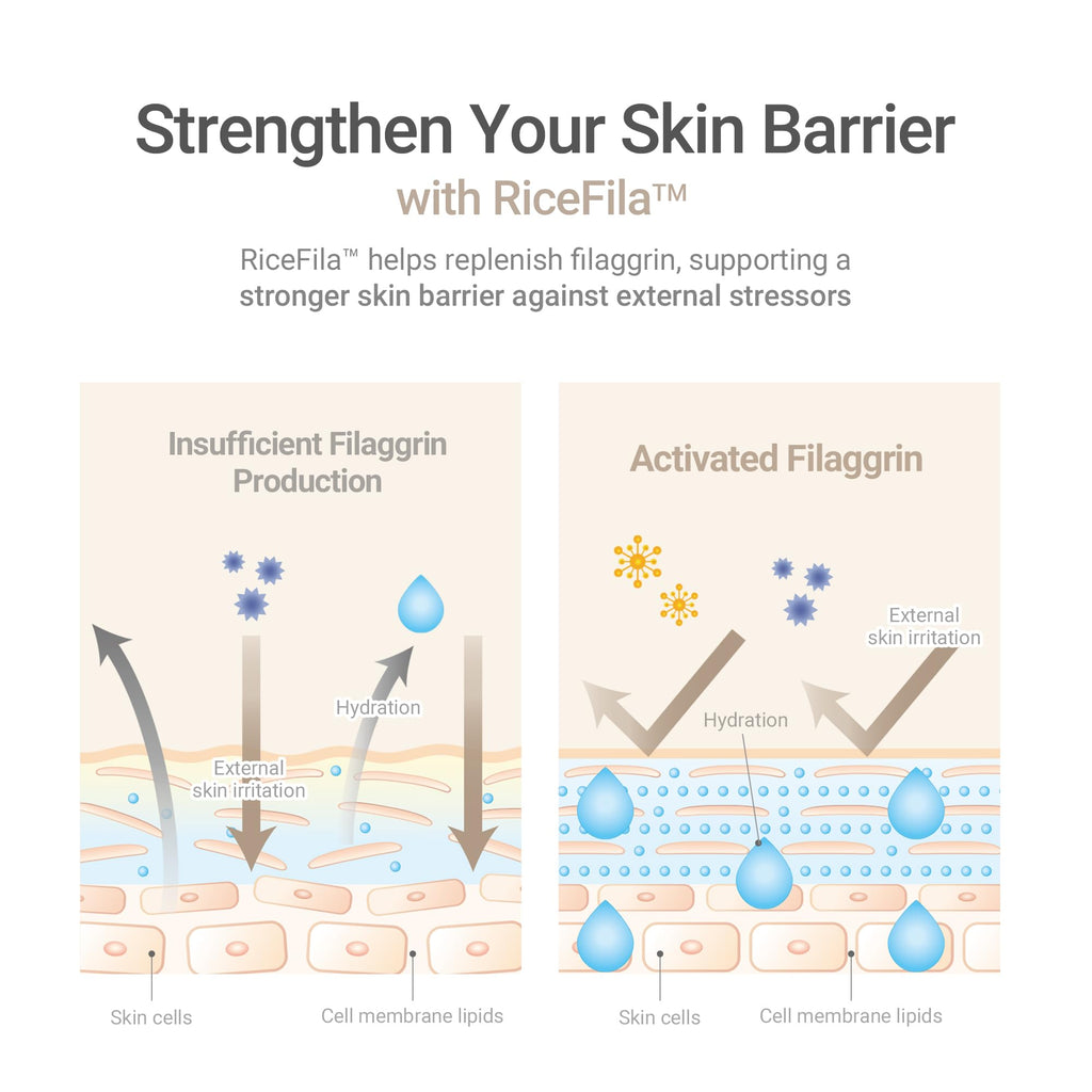 HAYEJIN RiceFila Milk Toner for Glass Skin – 2-in-1 Hydrating Korean Rice Toner with Niacinamide, 8 Hyaluronic Acids & 6 Peptides – Dual Phase Lightweight Rice Bran Facial Toner 5.07 fl oz