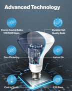 Sunco 6 Pack BR30 LED Bulb Flood Light, E26, 11W=65W, 2700K Soft White