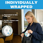 NIOSH Approved N95 Mask Particulate Respirators, Pack of 20 N95 Face Masks, Individually Wrapped, Universal Fit