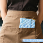 EllaSeek Server Books for Waitress, Cute Server Book with Zipper Pocket