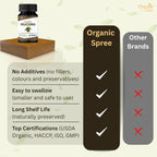 ORGANIC SPREE Mucuna Tablets - USDA Organic Mucuna Supplement, Supports Energy, Stamina & Overall Wellness*, 120 Tablets - Pack of 3