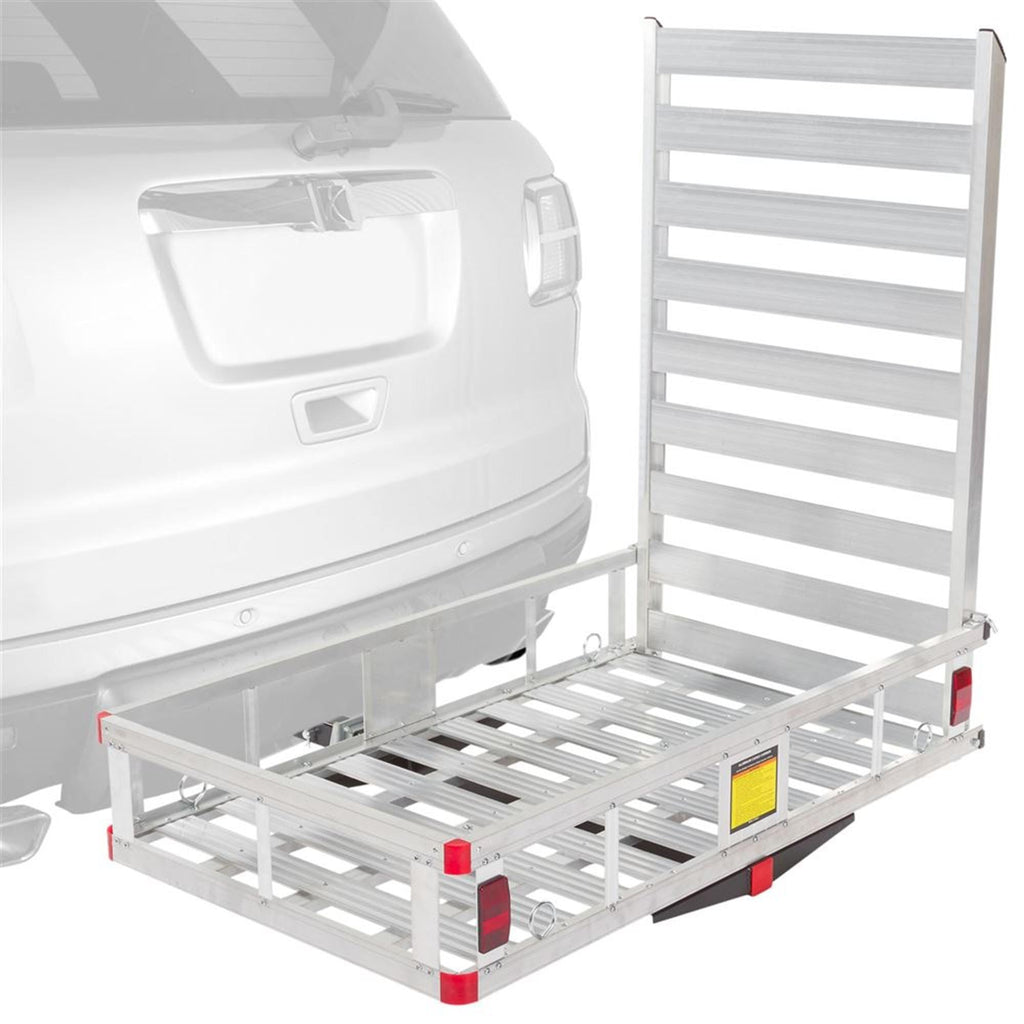 Silver Spring Aluminum Scooter and Wheelchair Carrier - 500 lb Capacity for Class III or IV 2" Hitch