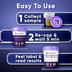 Prime Screen 14 Panel Urine Drug Test Cup - Instant Testing Marijuana (THC),OPI,AMP, BAR, BUP, BZO, COC, mAMP, MDMA, MTD, OXY, PCP, PPX, TCA [50 Pack]