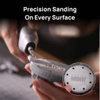 HOZO NeoSander Reciprocating Detail Sander, Mini Electric Pen Sander with 13000 SPM Linear Motion, Adjustable Stroke for Precision Sanding, Ideal for 3D Printing, Model Making, Crafts & DIY Projects