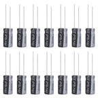 ALLECIN 10uF 25V 5x11mm Electrolytic Capacitor 10 UF MFD 25 Volt 0.2x0.43in Aluminum Capacitors (Pack of 15)