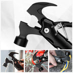 BIIB Gifts for Men, 12 in 1 Hammer Multitool, Anniversary Birthday Gifts for Men, Mens Gifts for Him Dad Husband Boyfriend, Dad Gift for Mens Who Have Everything, Camping Essentials Survival Gear Tool