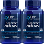 Life Extension Cognitex Alpha GPC, 30 Softgels (Pack of 2)