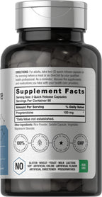 Horbäach Pregnenolone Supplement 100mg | 180 Capsules | Non-GMO and Gluten Free
