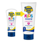 Banana Boat 100% Mineral Kids Sunscreen Lotion SPF 50, Twin Pack | Banana Boat Mineral Sunscreen for Kids, Childrens Sunblock SPF 50, Oxybenzone Free, 6Fl Oz each (Pack of 2)