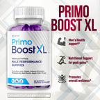 Primo Boost XL Gummies, Official Primo Boost XL Gummys with All Natural Ingredients, Advanced PrimoBoost Health & Wellness Support Formula with Max Strength Active Lifestyle Vitamins (60 Gummies)