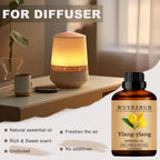 Ylang-Ylang Essential Oil 240ML, 100% Pure and Natural, Aromatherapy Diffuser - 8 Fl Oz