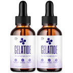(2 Pack) Gelatide Drops, Official Gelatide Health Support Formula with All Natural Ingredients, Advanced Active Lifestyle Support Supplement Max Strength Vitamin Formula for Women & Men (60 Servings)