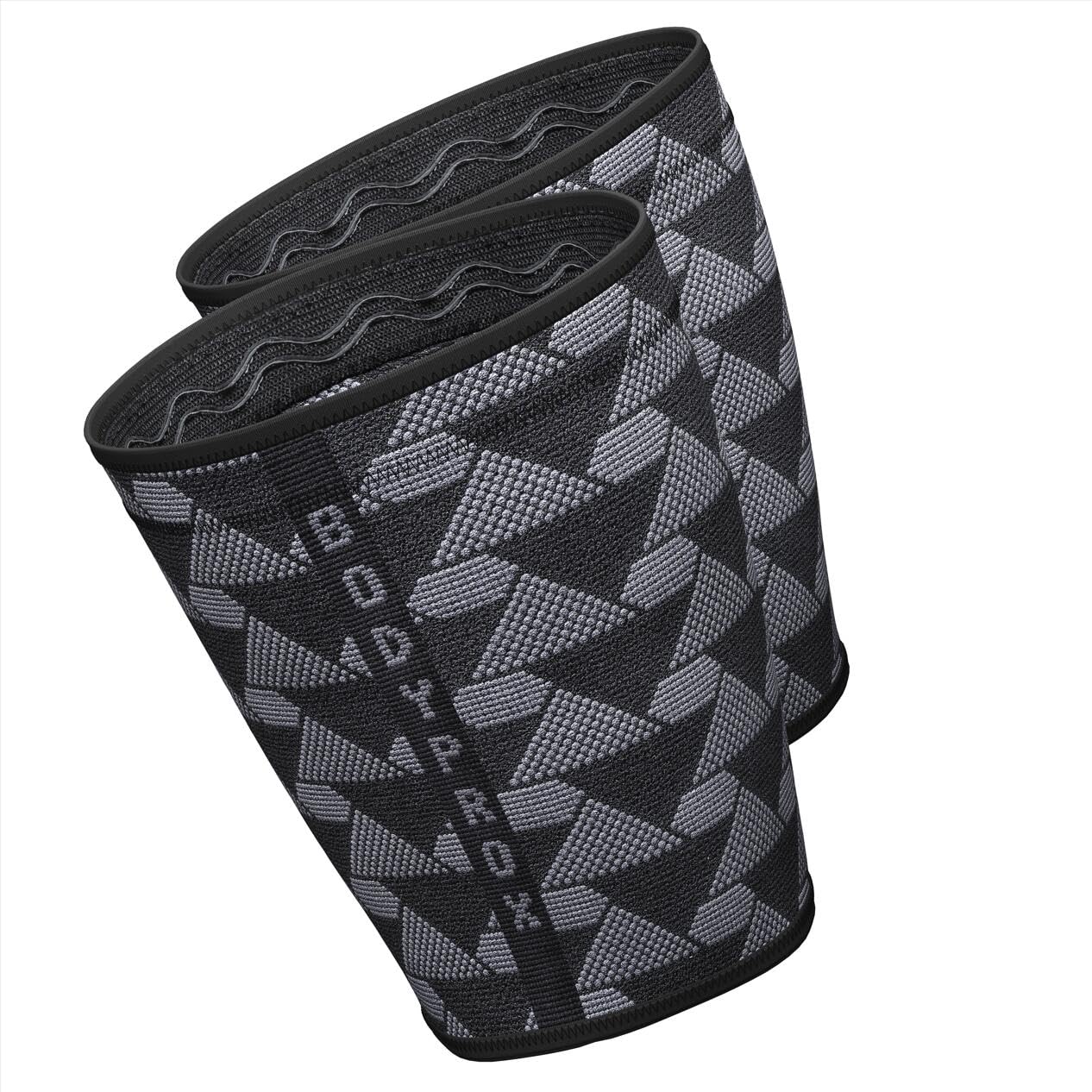 BODYPROX Thigh Compression Sleeve (1 Pair), Hamstring Compression Sleeve for Men and Women (X-Small)