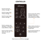 Snailax Neck and Back Massager with Heat, Massage Chair Pad Back Massager for Pain Relief Deep Tissue Chair Massage Pad with 10 Deep Kneading Nodes for Office Home, Gifts for Dad,Mom