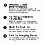 Quick Shine Multi Surface Floor Cleaner 27oz, 6Pk | Ready to Use-Streak Free- No Rinse | Use on Hardwood, Laminate, Luxury Vinyl Plank & Stone | Use in Spray Mops & Vac Mops | Safer Choice Cleaner